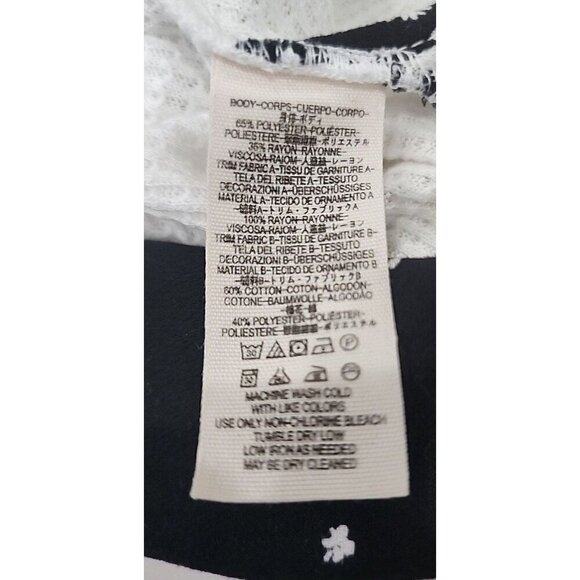 Free People Top Faux Wrap Long Sleeve Auxton Thermal Boho Women's Medium - Picture 8 of 9